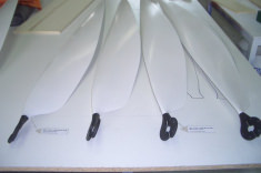 Solarflugzeugpropeller Durchmesser 3,3m Gewicht 700g